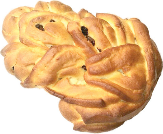 Булка с изюмом 250гр собственное произ-во