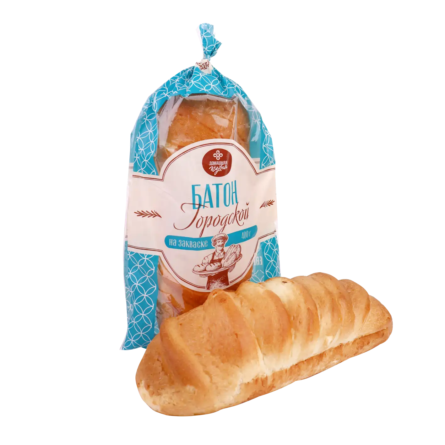 Батон Городской 400гр на закваске.