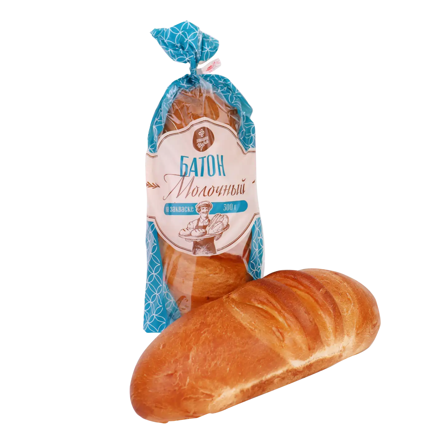 Батон Молочный 300гр на закваске
